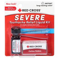 Red Cross Severe Toothache Relief Liquid Kit️