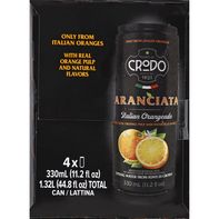 Fonti di Crodo Italian Orangeade, Aranciata, 4 Pac...
️