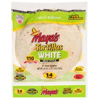 Maya's Tortillas, White, Taco Style️