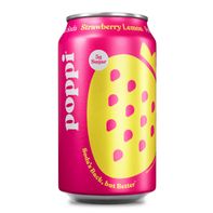 Poppi Prebiotic Soda, Strawberry Lemon️