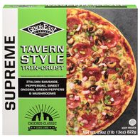 Gino's East Pizza, Supreme, Thin-Crust, Tavern Sty...
️