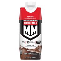 MUSCLE MILK Protein Shake, Chocolate, Genuine️