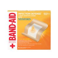 BAND-AID Infection Defense Adhesive Wound Covers w...
️