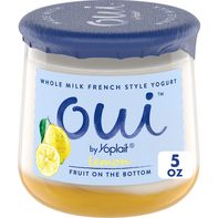 Yoplait Oui French Style Lemon Whole Milk Yogurt, ...
️