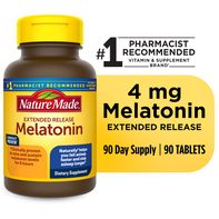Nature Made Melatonin 4 mg Extended Release Tablet...
️