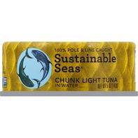 Sustainable Seas Light Tuna, Chunk, in Water️