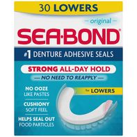 Sea-bond Denture Adhesive Seals, Lowers, Original️