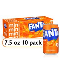 Fanta Orange Soda Fridge Pack Mini Cans️