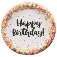 Party Creations Plates, Sprinkles️