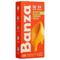 Banza Vegan Cheddar Shells Mac & Cheese, Gluten Fr...
️