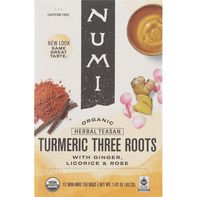 Numi Organic Turmeric Tea, Three Roots️