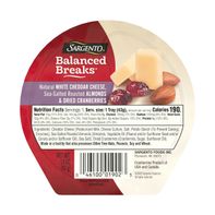 Sargento Balanced Breaks® White Cheddar Cheese, Al...
️