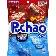 Puchao Candy, Gummy n' Soft, Bubbly, 2 Soda Flavors