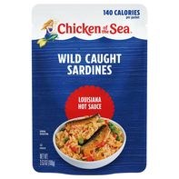 Chicken of the Sea Sardines, Louisiana Hot Sauce️