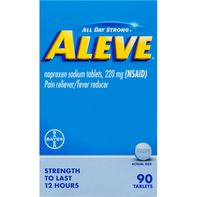 Aleve Pain Reliever/Fever Reducer, 220 mg, Tablets️