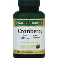 Nature's Bounty Cranberry, 4200 mg, Rapid Release ...
️