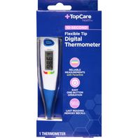 TopCare Thermometer, Digital, Flexible Tip, 10-Sec...
️