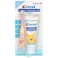 Crest Training Toothpaste Kit, Mild Strawberry Gel...
️