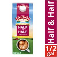 Land O Lakes Half And Half, Traditional, Coffee Cr...
️