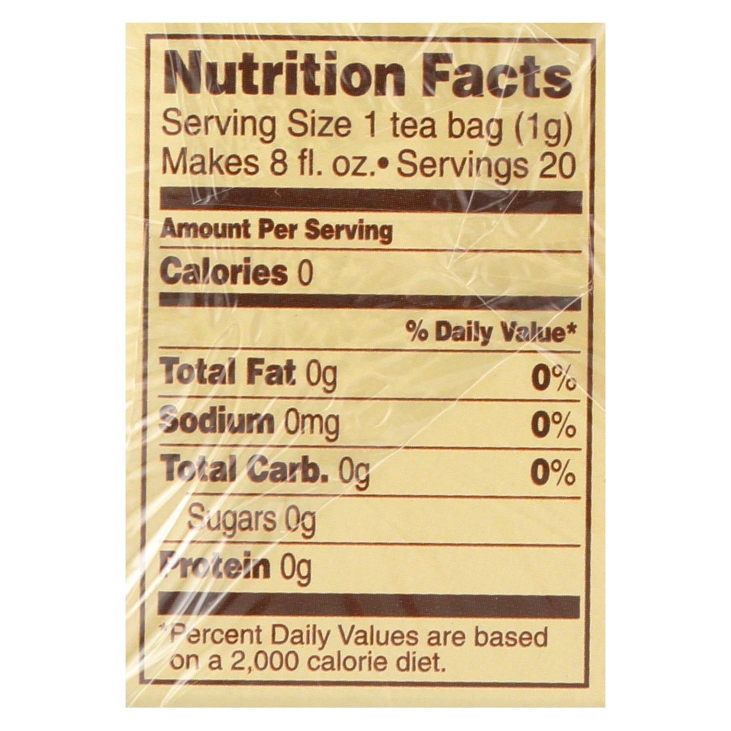 Sleepytime Herbal Tea, Caffeine-Free, 20 Bags, Case of 6