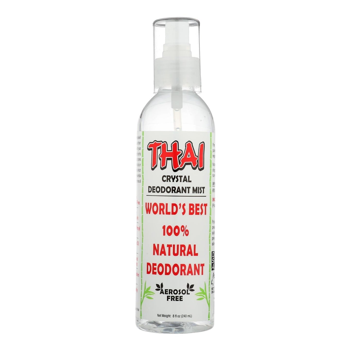 Thai Crystal Mist Deodorant Spray - 8 Fl Oz
