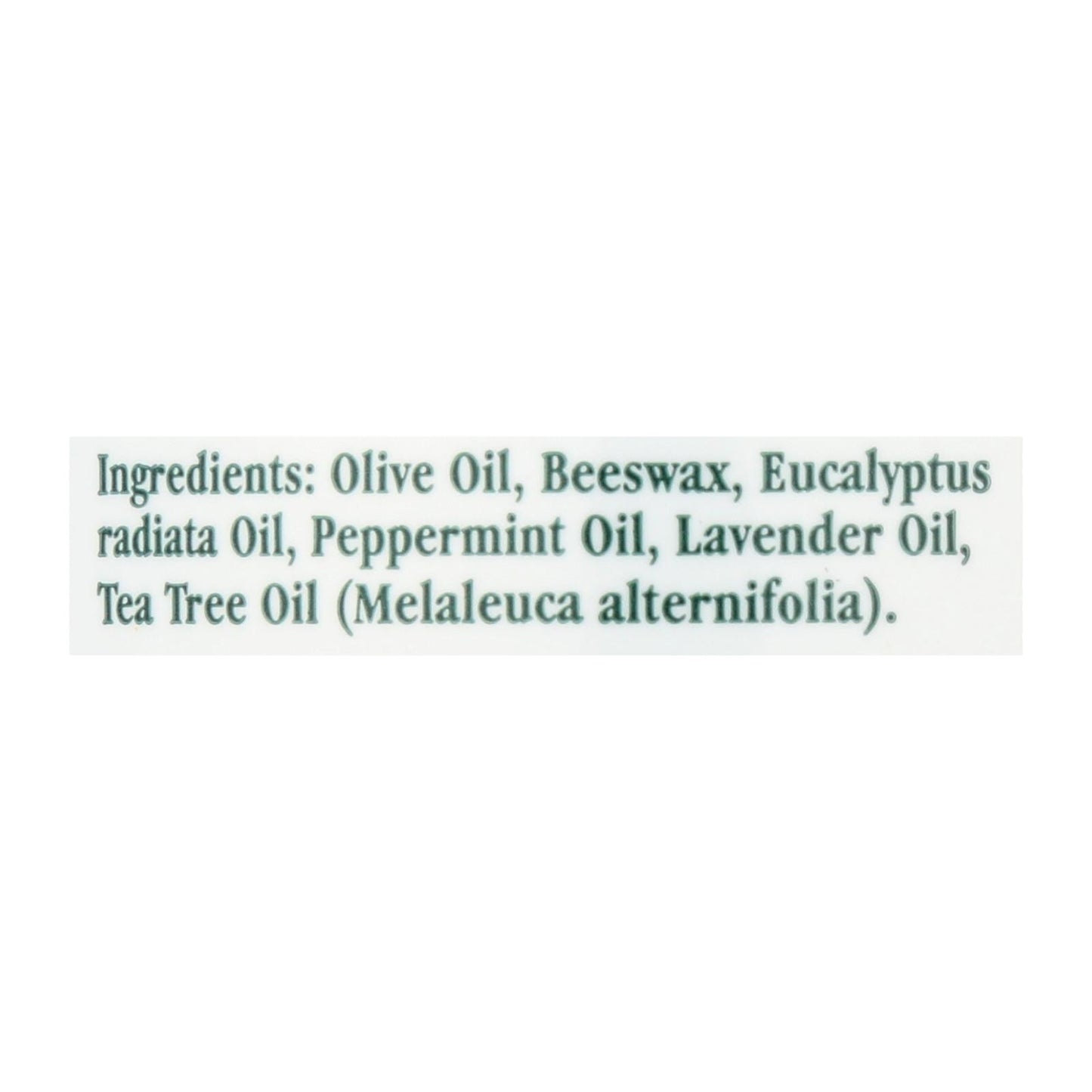 Eucalyptus & Tea Tree Chest Rub with Lavender - 2 Oz