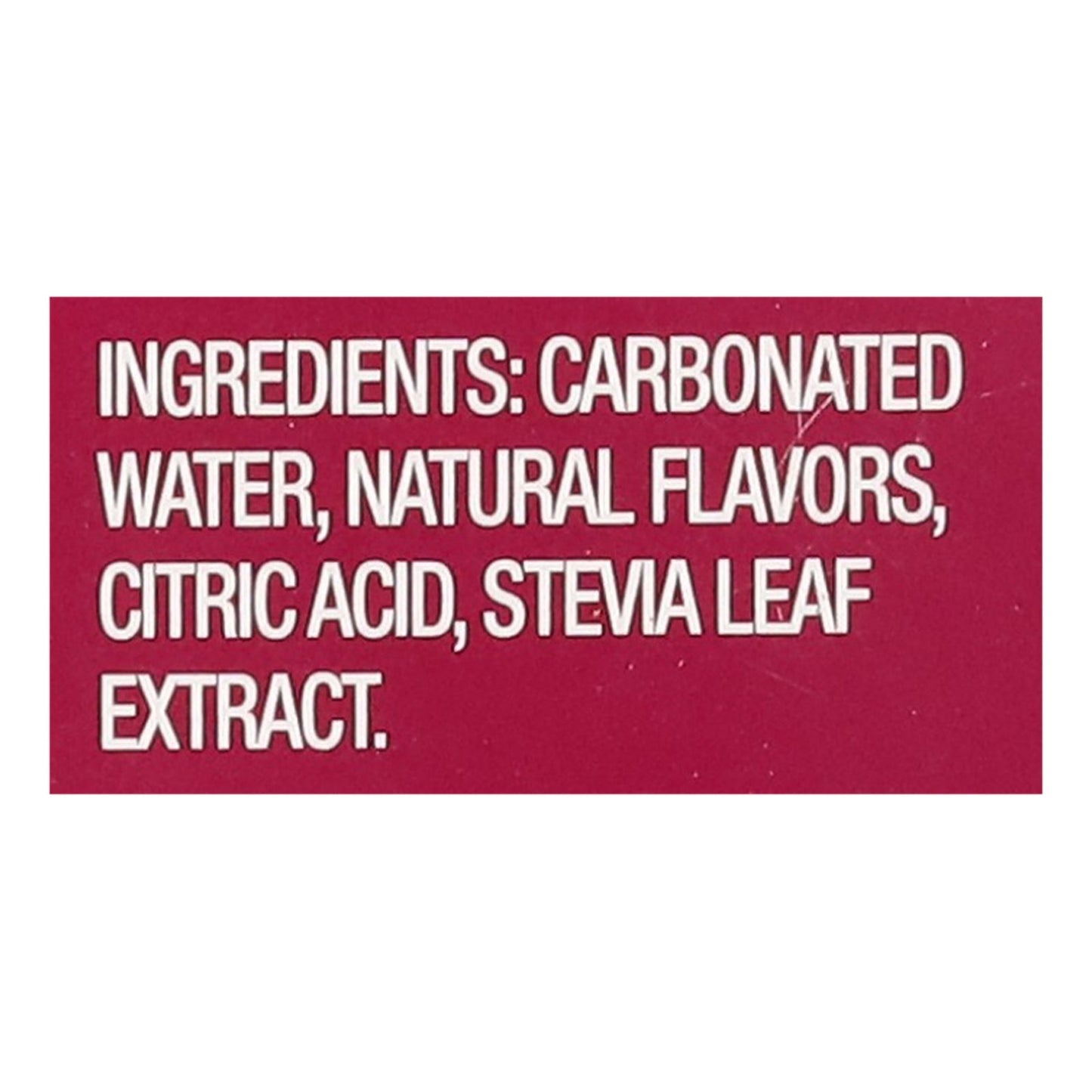 Zevia - Soda Cran Rasp Zero Cal - CS of 4-6/12 FZ