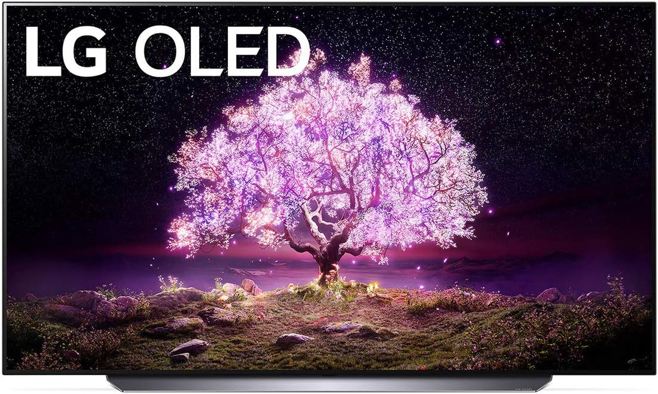 OLED C1 Series 55” Alexa Built-In 4K Smart TV (3840 X 2160), 120Hz Refresh Rate, Ai-Powered 4K, Dolby Cinema, Wisa Ready, Gaming Mode (OLED55C1PUB, 2021)