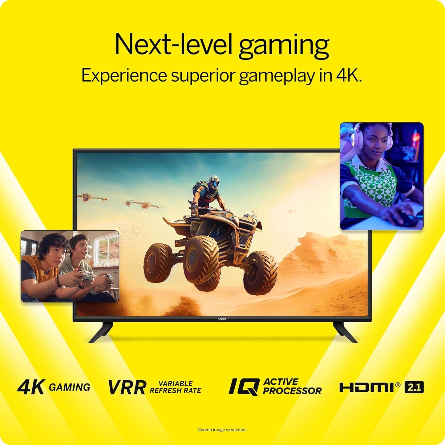 75-Inch V-Series 4K UHD LED Smart TV with Voice Remote, Dolby Vision, HDR10+, Alexa Compatibility, V755-J04, 2022 Model