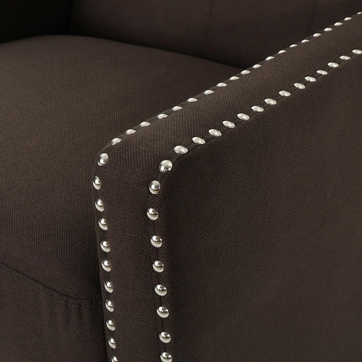 Push Back Recliner Modern High Back Accent Chair for Living Room