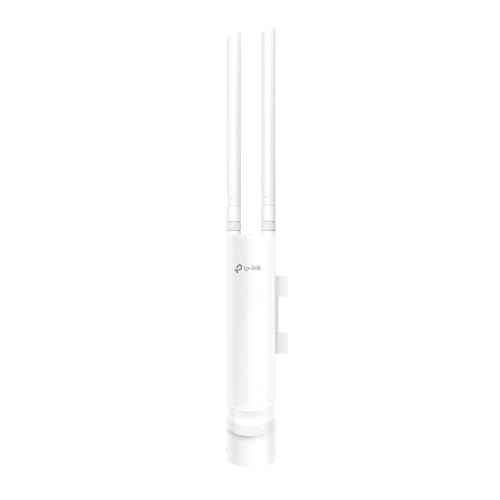 TP-Link EAP110-Outdoor V3, Omada N300 Wireless Outdoor Access Point, WiFi Coverage Up To 200 Meters, Passive PoE W/ Free P...