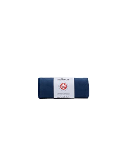 Manduka eQua Hot Yoga Mat Towel - 72" | Instant Moisture Activated Grip | Ultra Soft Microfiber | Quick Dry, Daily Use Rea...