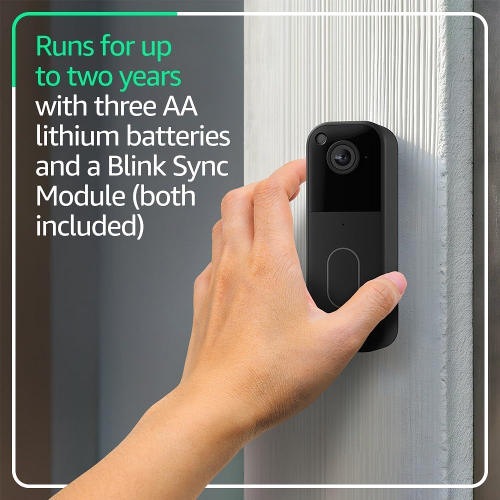 Echo Show 8 with Blink Video Doorbell (Newest Model), with Alexa+ Early Access