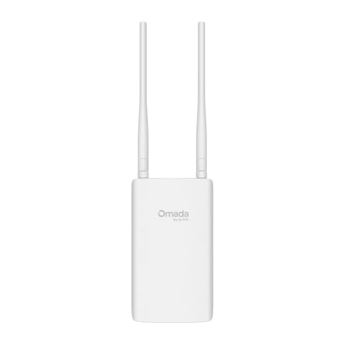 TP-Link Omada Long Range Outdoor Access Point - WiFi Extender Universal Compatible, WiFi 6 AX1800 Dual Band, Up to 3,200 s...