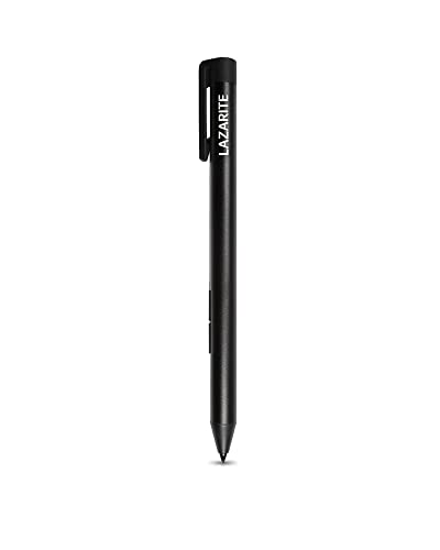 LAZARITE M Pen Black, Active Stylus for Microsoft Surface, Lenovo Yoga 7i/9i, Flex 5, Hp Envy x360/Pavilion x360/Spectre x...