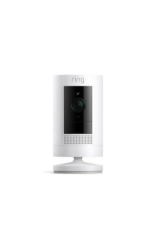 Ring Outdoor Cam (Stick Up Cam), Weather-resistant home or business security camera, outdoor ready, Live View, Color Night...