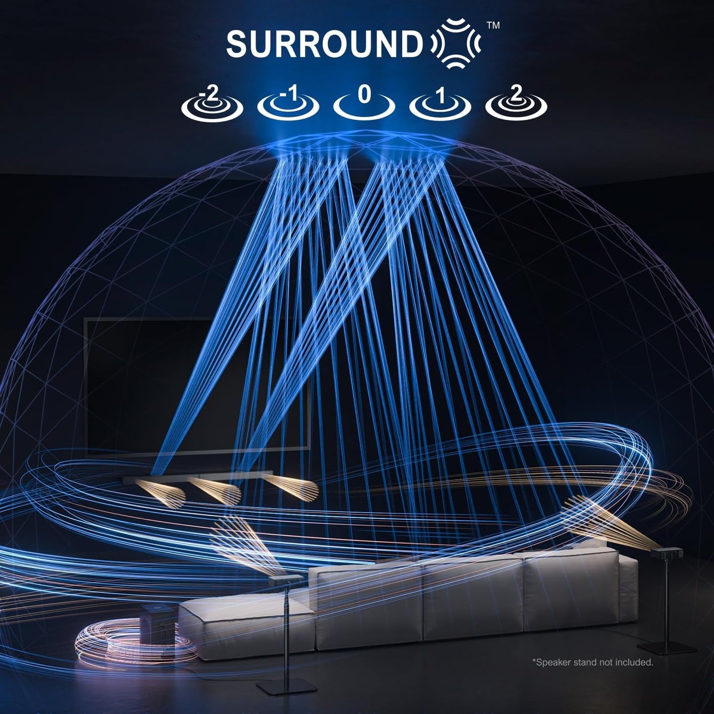 5.1.2 Dolby Atmos Soundbar for TV, 8" Wireless Subwoofer & Up-Firing Speakers, 4K HDR Surround Sound System for Home Theater, Nova S80 (2025 Upgraded Model)