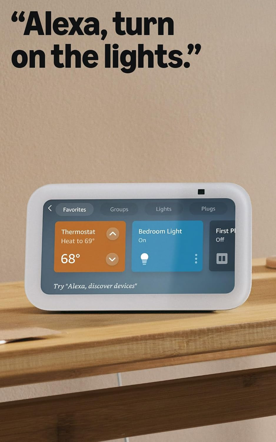 Echo Show 5 (Newest Model), Smart Display with Alexa+ Early Access, 2X the Bass and Clearer Sound, Cloud Blue