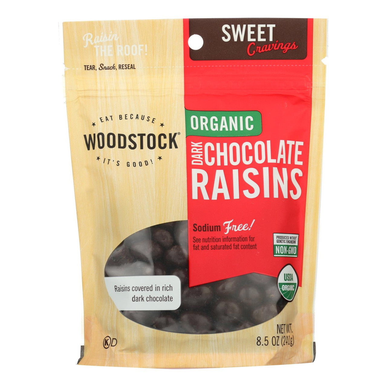 Og2 Wood Dk Choc Raisins ( 8 X 8.5 Oz   )