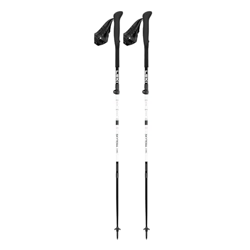 LEKI Skytera FX Carbon SL Collapsible Adjustable Lightweight Walking Poles for Thru-Hiking, Fast-Packing, & Mountaineering