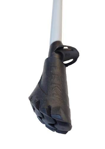 LEKI Nordic Walking Platinium Fixed Length Walking Poles White 110cm