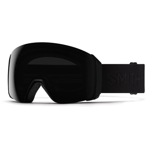 SMITH 4D MAG Snow Goggles – Adult Ski & Snowboarding Goggles with Sun Lens & BirdsEye Vision – for Men & Women