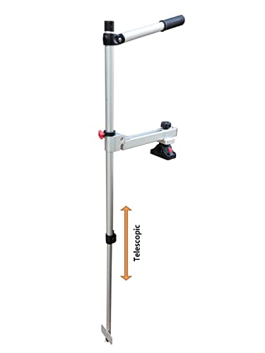 Brocraft Telescopic Transducer Pole with Deck Mount/Telescopic Transducer Pole Transducer Mount/Universal Live Sonar Trans...