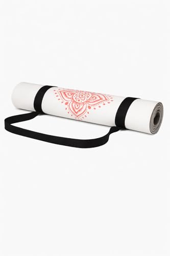 Shakti Warrior TPE Yoga Mat - Artist Designed, Premium eco friendly mats, Non Slip, Non toxic, Great For Regular & Hot Yog...