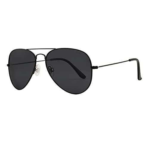 JOOX Polarized Aviator Sunglasses for Women Men, UV400 Protection Lens and Lightweight Metal Pilot Frame