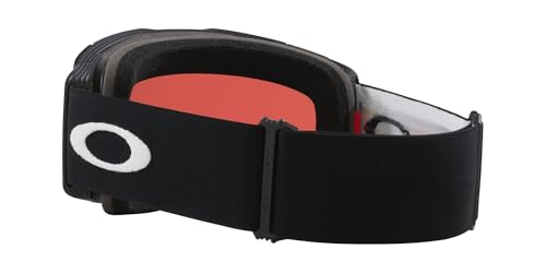 Oakley Line Miner Pro Low Bridge Fit Snow Goggle, Matte Black Strap w/Prizm Snow Argon Iridium Lens, Medium