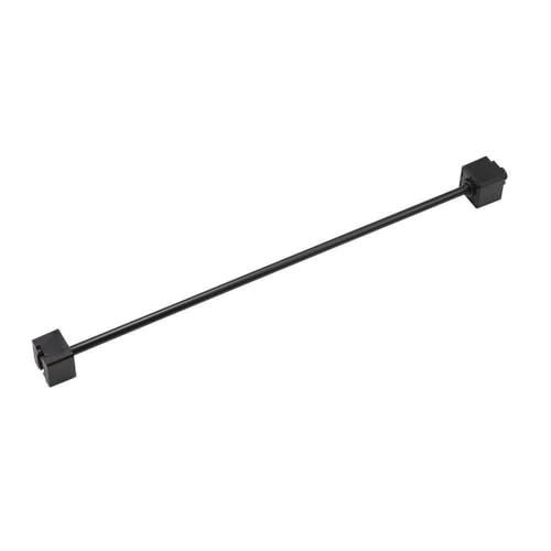 Cal 36in Extension Rod - 3 Wire, Metal, Black, Model HT-290-BK, Size 38.25 x 1.4 x 1.4 inches
