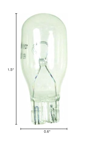 Feit Electric 18W T5 Xenon Halogen Bulb, Clear 2800K Bright White, 1.5 H X 0.6 D, Glass, Model Bp