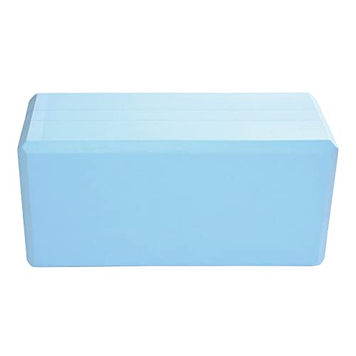 Hugger Mugger 5 in. Big Foam Yoga Block - Extra Large Size, Dense Foam, Reliable Support, Beveled Edges for Comfort, Great...