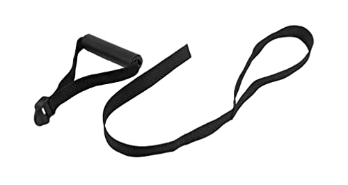 Adjustable Foot and Calf Stretcher - Stretching Straps with Soft Hand Grips for Stretching, Sports, Baseball, Basketball, ...
